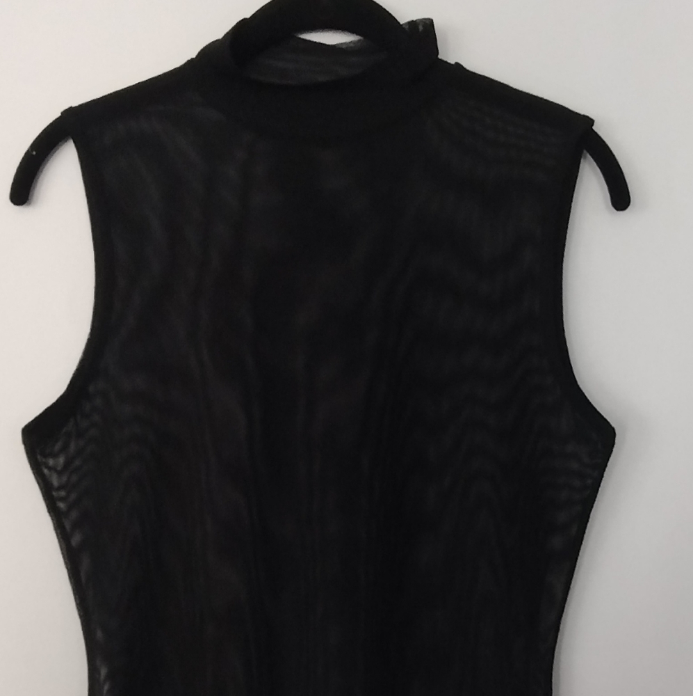 Super Sheer Black Bodysuit
